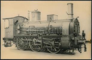 MÁV-mozdonyok, 3 db fotó, különböző méretben