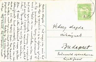 Szklenófürdő, Sklené Teplice; látkép templommal / general view with church (ázott / wet damage)