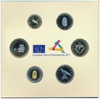 2011. 5Ft-200Ft (6xklf) "Az Európai Unió Tanácsának magyar elnöksége" forgalmi sor szettbe...