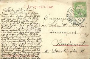 1912 Rozsnyó, Roznava; Katolikus főgimnázium. W. L. (?) 54. Kiadja Búfy János / Catholic high school...