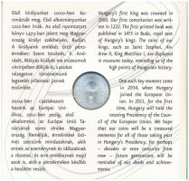 2011. 5Ft-200Ft (6xklf) forgalmi sor szettben + 3000Ft Ag "Az Európai Unió Tanácsának magyar el...