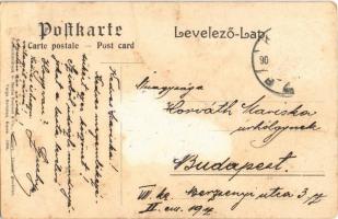 Kassa, Kosice; dóm. Ibolyacsokor montázs. Varga Bertalan kiadása / dome. montage with violet bouquet...