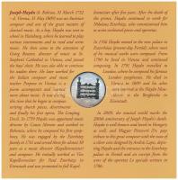 2009. 5Ft-200Ft "Haydn" (7xklf) forgalmi érme sor, benne "Joseph Haydn" Ag emlék...