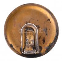 ~1910-1930. "MAEC (Magyar Aero Club)" zománcbetétes, jelzett Ag jelvény (br. 9,33g/28mm) T...