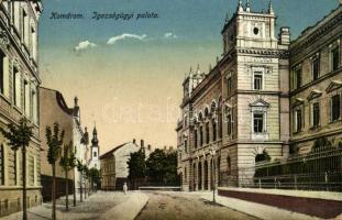 1916 Komárom, Komárno; Igazságügyi palota / Palace of Justice (kopott sarkak / worn corners)