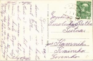 St. Pölten, Sankt Pölten; Hotel Kaiserin von Österreich, Promenade, Domkirche, Amstgebäude, Rathaus,...