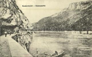 Orsova, Kazan / Cazane / Kazán-szoros / gorge - képeslapfüzetből / from postcard booklet