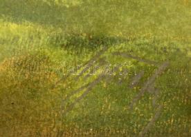 Olvashatatlan jelzéssel: Ülő akt. Pasztell, papír, üvegezett keretben, 29×41 cm