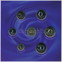 2007. 1Ft-100Ft (8xklf) forgalmi sor, benne 50Ft "50 éves a Római Szerződés" T:PP Adamo FO...