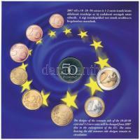 2007. 1Ft-100Ft (8xklf) forgalmi sor, benne 50Ft "50 éves a Római Szerződés" T:PP Adamo FO...