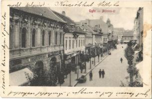 1912 Győr, Baross út, Varga Miklós és Armuth Sándor üzlete