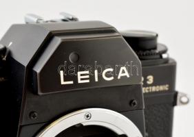 cca 1976 Leitz Leica R3 electronic filmes SLR váz, nagyon szép állapotban / Vintage Leica R3 SLR cam...