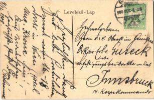 1908 Győr, Baross út, lovashintók. Nitsmann J. kiadása