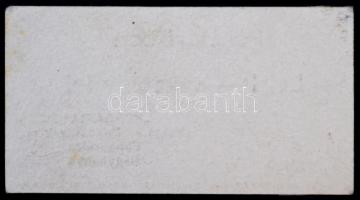 Románia / Nagybánya ~1920. 1L "Hungária Vegyi és Kohóművek rt. Főpénztára" pénztári bon T:...