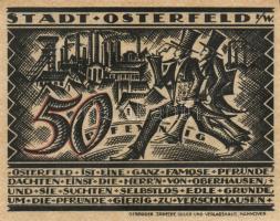 Német Birodalom/Weimari Köztársaság Osterfeld 1921. 50Pf (2x) + 75Pf + 100Pf + 150Pf (2x) öszesen:6k...