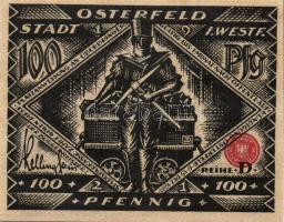 Német Birodalom/Weimari Köztársaság Osterfeld 1921. 50Pf (2x) + 75Pf + 100Pf + 150Pf (2x) öszesen:6k...