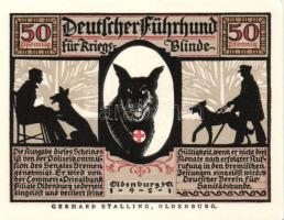 Német Birodalom/Weimari Köztársaság Oldenburg 1921. 50Pf (6x) 6klf, teljes sor T:I