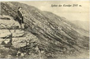 Koralpe (Kärnten), Spitze der Koralpe 2141 m. / hiking