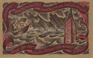 Német Birodalom/Weimari Köztársaság Oldenburg 1921. 50Pf (6x) 6klf, teljes sor T:I