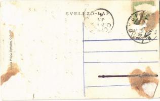 1906 Győr, Megyeház utca, Polgár B. papírkereskedése, az Első Leánykiházasítási Egylet irodája, üzle...