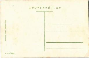 Győr, Karmelita templom, utcai árusok, Időjelző torony barométerekkel és hőmérőkkel. Nitsmann József...