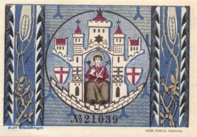 Német Birodalom/Weimari Köztársaság Montabaur 1920. 10Pf + 25Pf + 50Pf 3klf, teljes sor T:I