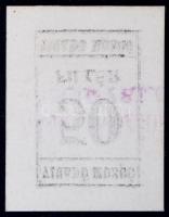 Románia / Nagyszalonta ~1920. 50f "Vigadó Mozgó" T:I- ragasztónyom / Romania / Salonta ~19...