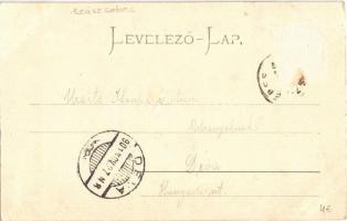 1901 Szászsebes, Mühlbach, Sebesul Sasesc, Sebes; utca, Josef Baumann üzlete. Weissörtel & Co. k...