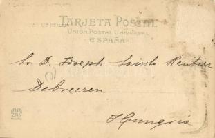 1903 Coruna, Muelle del Montoto / Montoto pier (Rb)