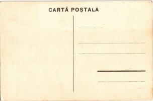 Ski jump. Winter sport art postcard