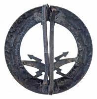 ~1950. "Kiváló Repülő Jelző" fém jelvény (40mm) T:2 / 
Hungary ~1950. "Excellent Air...