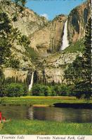 California, Yosemite vízesés, C