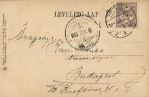 1900 Pozsony, Pressburg, Bratislava; Theater / Színház / theatre. Verlag v. Louis Koch. Photographie...