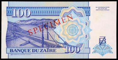 Zaire 1993. 100Z "MINTA" felülbélyegzéssel "G0000000A" T:I,I- / 
Zaire 1993. 10...