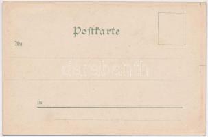 Heil! Matura Feier der Abiturienten am II. Staatsgymnasium im Jahre 1900. Art Nouveau s: Luigi Kasim...