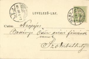 1906 Menyháza, Moneasa; Boraj esés, vízesés / Boroaia waterfall (EK)