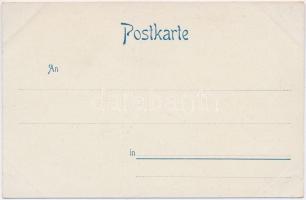 Junge! Junge! Junge! Der Oberst und der Lieutenant. Simplicissimus-Postkarte No. 13. s: E. Thöny