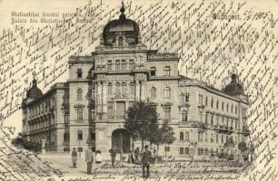 1905 Budapest II. M. kir. központi statisztikai hivatal, csendőr. Divald Károly 663. sz. (EK)