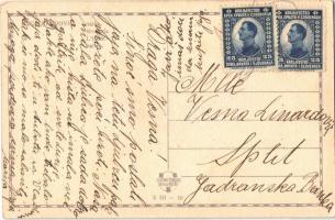 Italija / Italy. Croatian Art Nouveau litho postcard. Caklovic S. III-10. s: Ivo Tijardovic