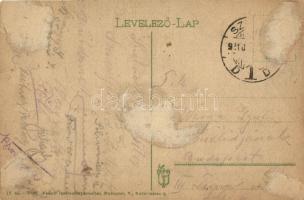 1921 Szolnok, Városi színház (ragasztónyom / glue marks)