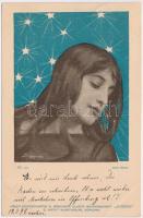 1899 III. 20. Künstler-Postkarten D. Münchner Illustr. Wochenschrift Jugend G. Hirths Kunstverlag, München s: Hans Ströse