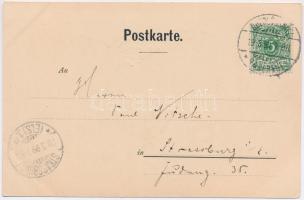 1899 III. 20. Künstler-Postkarten D. Münchner Illustr. Wochenschrift "Jugend" G. Hirth...