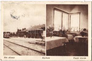 Ráckeve, HÉV (Helyiérdekű Vasút) állomás, vasútállomás, vasúti étterem belső