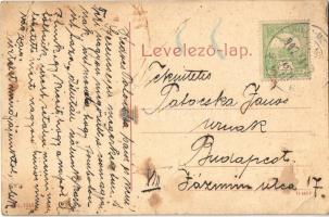 1907 Szerencs, Gróf Szirmay György Rákóczi korabeli kastélya. W.L. (?) 1143. (EK)