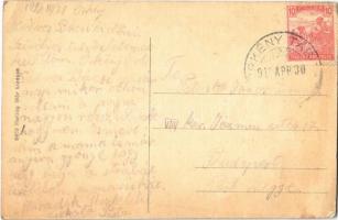 Örkény-tábor, osztrák-magyar katonák géppuskával (Schwarzlose?). Herzog Mór kiadása / K.u.K. (Austro...