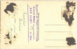 1941 Kékes, Egyetemi és Főiskolai Hallgatók Önkéntes Nemzeti Munkaszolgálata, Ond Vezér 59. sz. tábo...