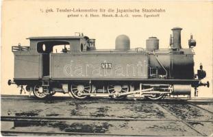 3/4 gek. Tender-Lokomotive für die Japanische Staatsbahn / locomotive of the Japanese state railways