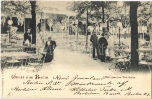 1898 Berlin, Böhmisches Brauhaus / Bohemian brewerys garden