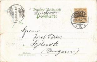 1898 Berlin, Lehrter Bahnhof / railway station (tear)