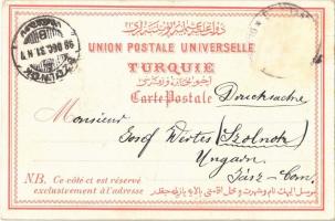 1898 Constantinople, Stamboul, Istanbul (Sirkédji); Gare des Chemins de fer Orientaux. Souvenir de l...